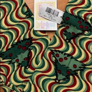 BNWT LuLaRoe vintage holiday leggings TC2